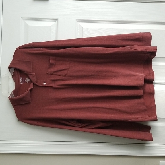 Croft & Barrow Men's Easy Care Polo Long Sleeve - Picture 1 of 6